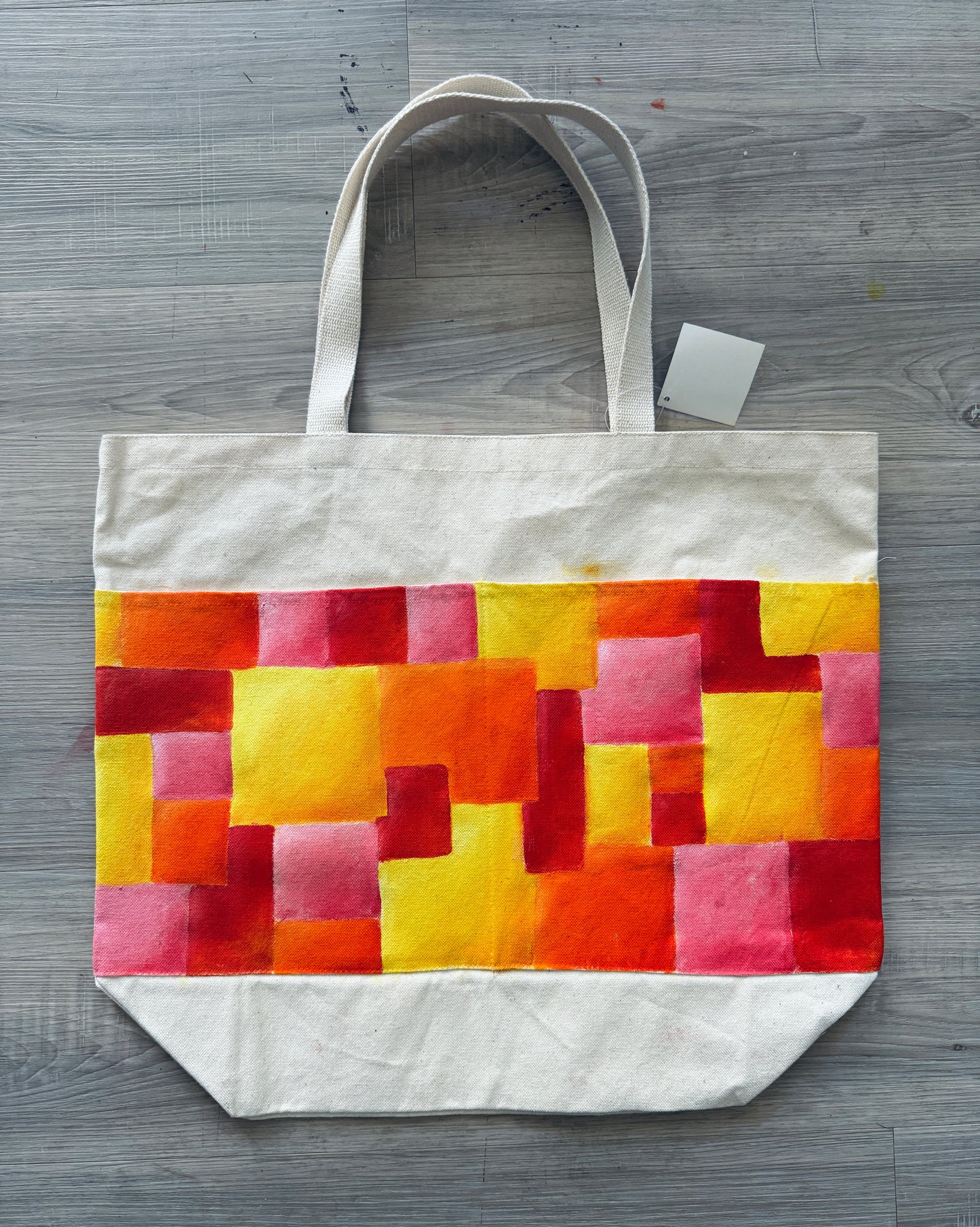 Hand painted tote bags