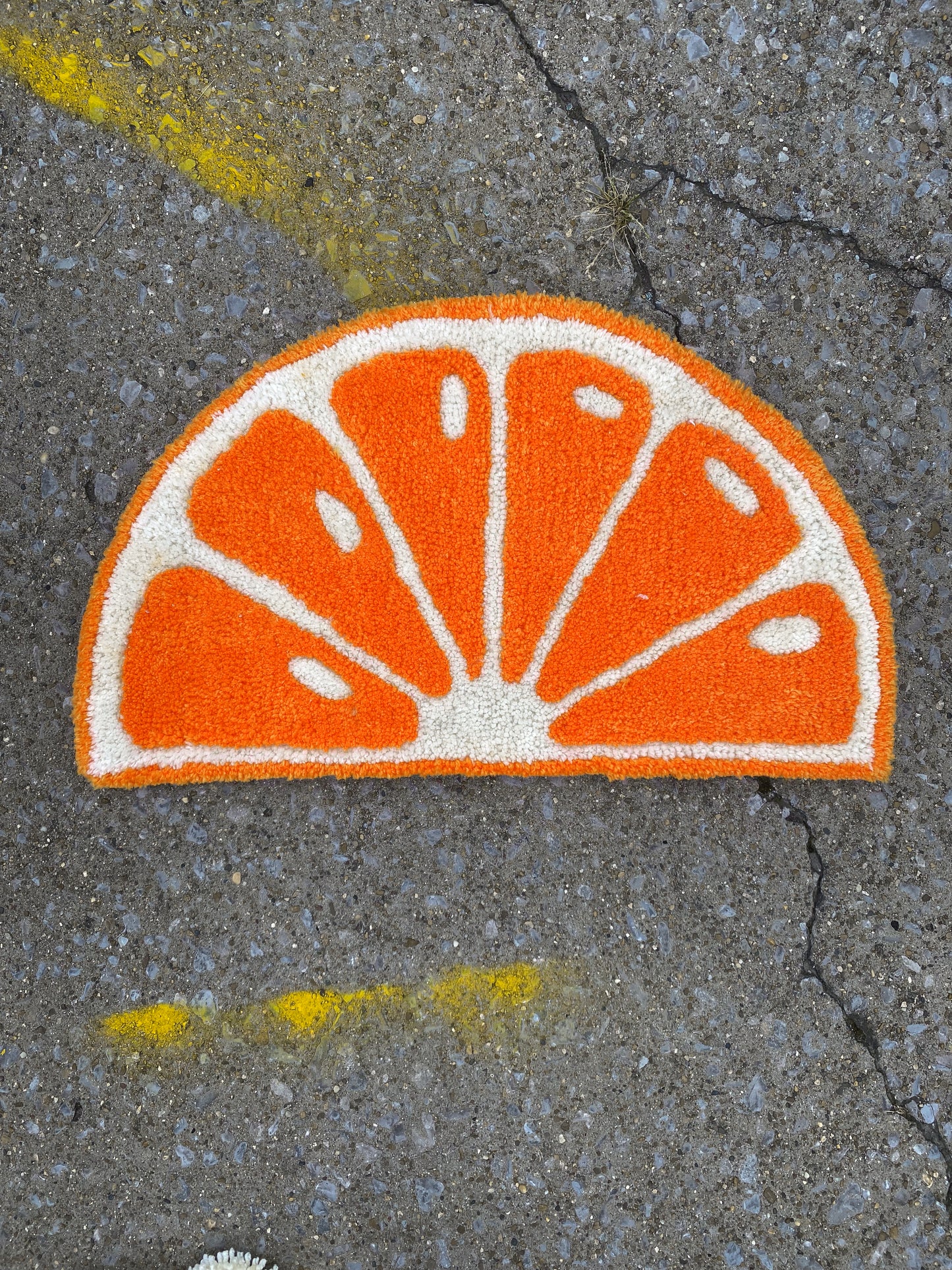 ORANGE SLICE RUG
