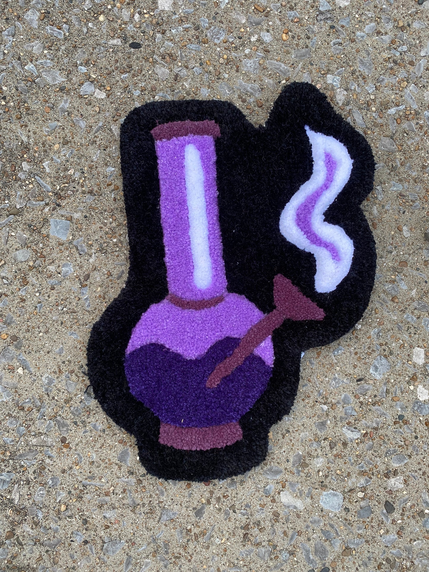 Purple BONG RUG
