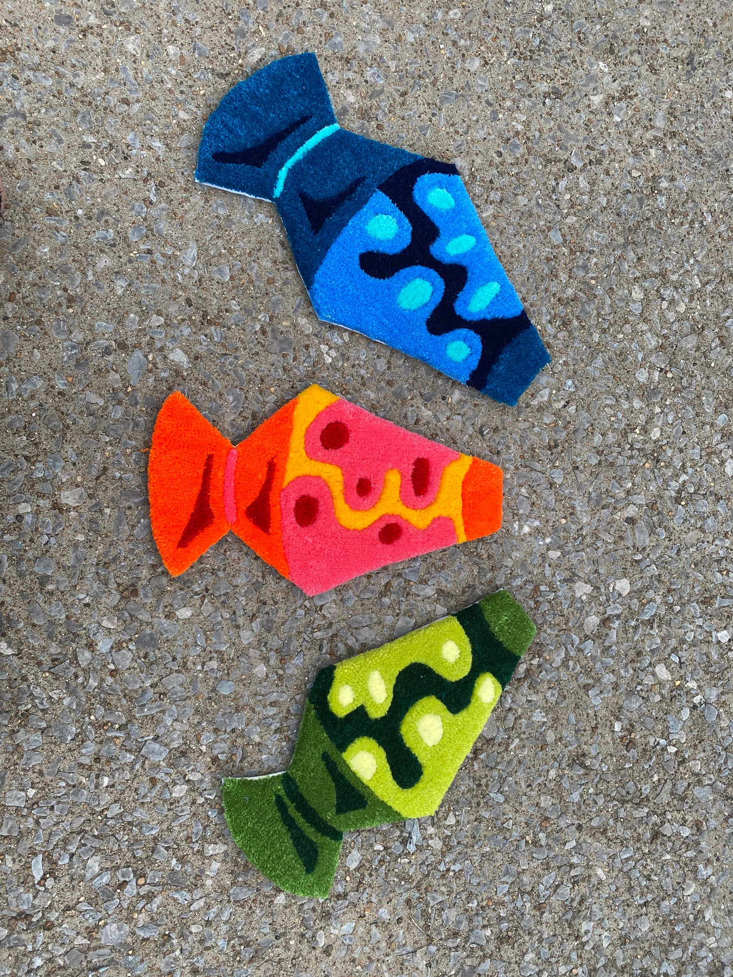 Green lava lamp BONG RUG