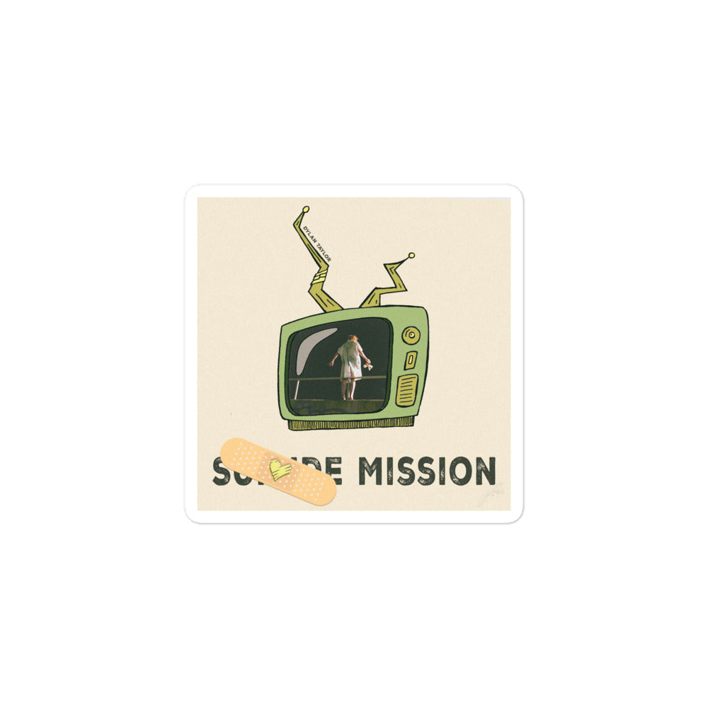 S-Mission Bubble-free stickers