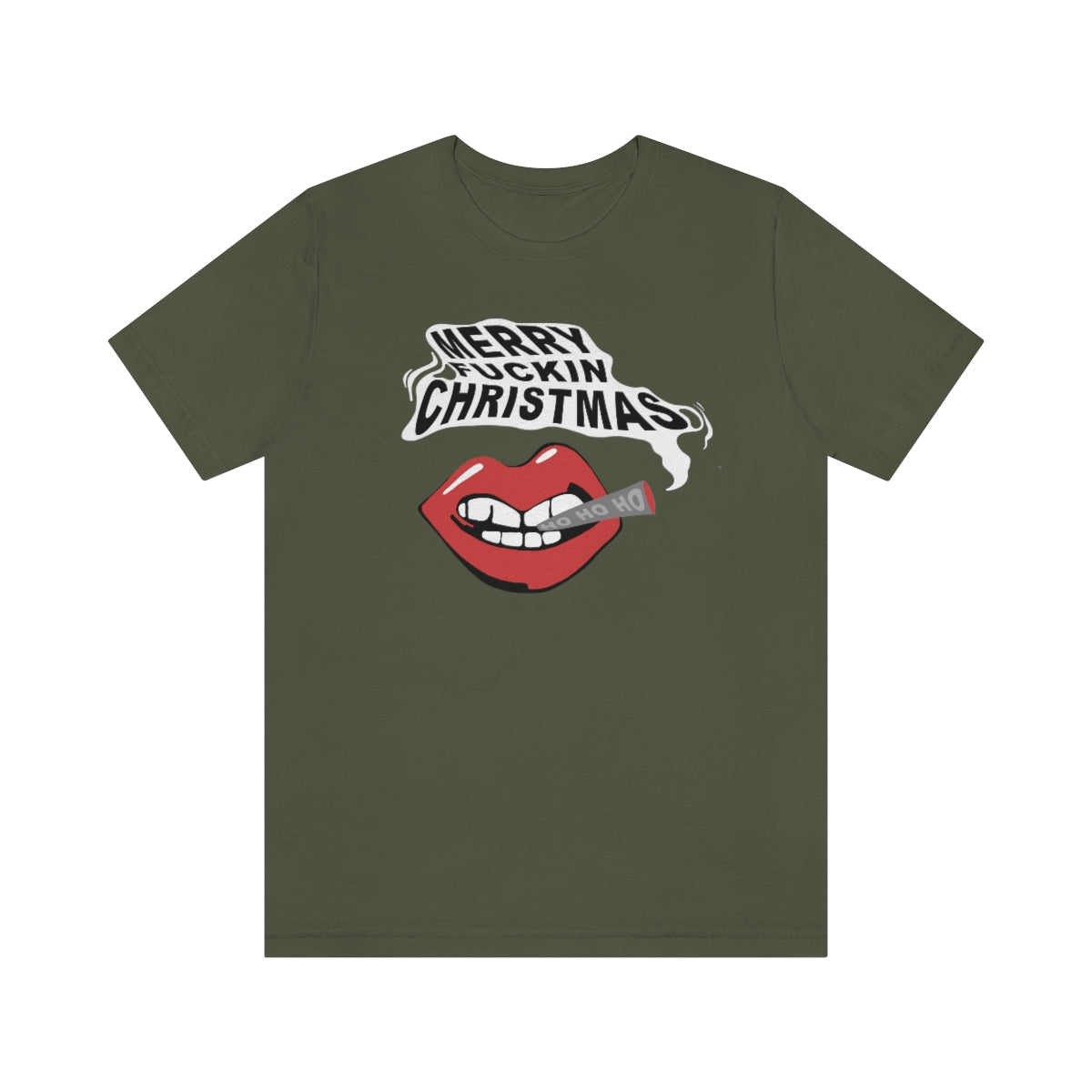 MERRY FUCKIN CHRISTMAS - Unisex Jersey Short Sleeve Tee