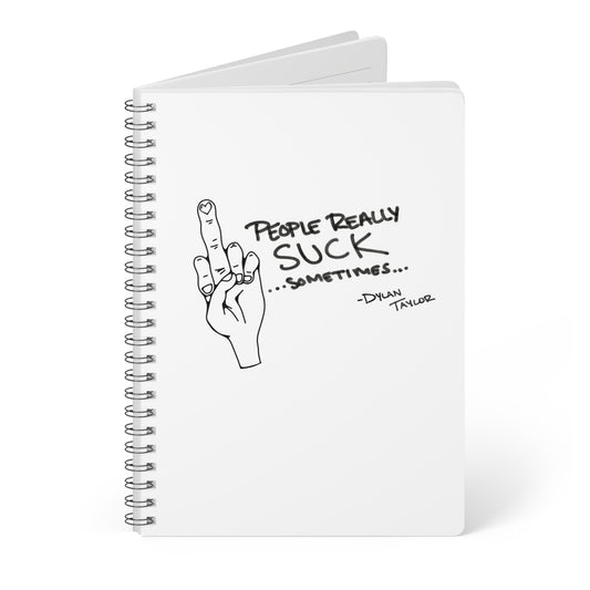 "People Really Suck... Sometimes"  Journal