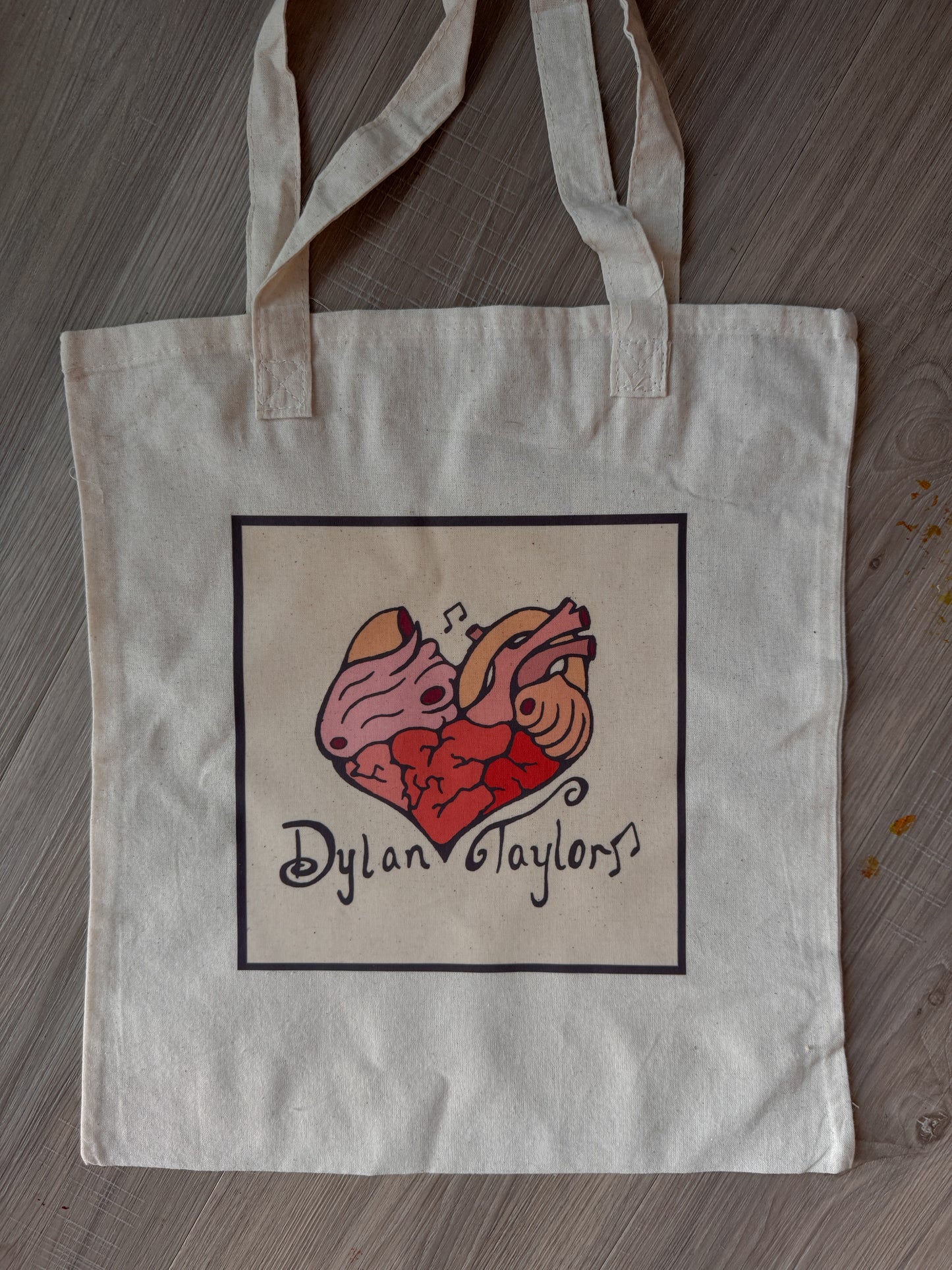 Heart map Tote Bag