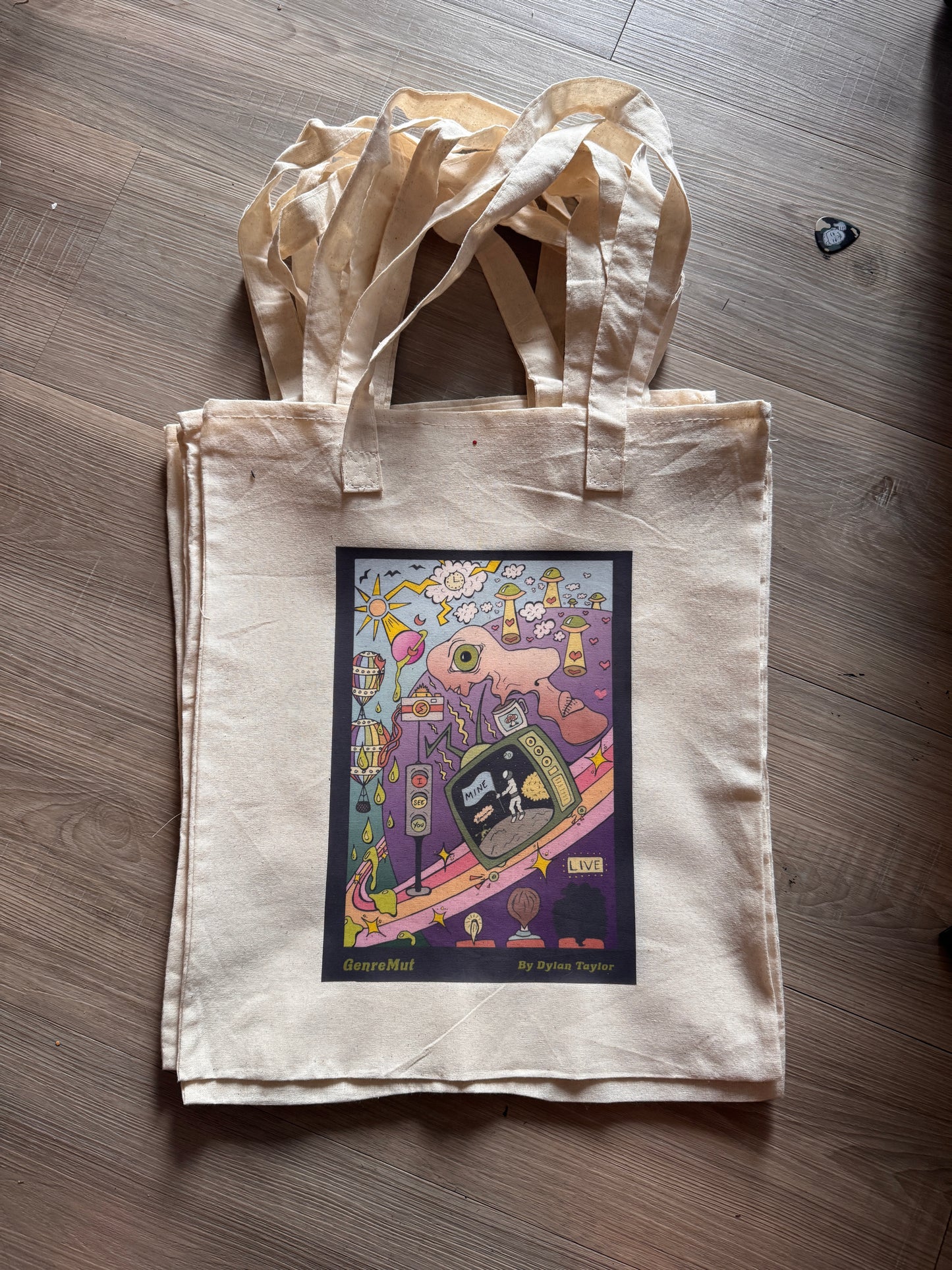 Space head Tote Bag