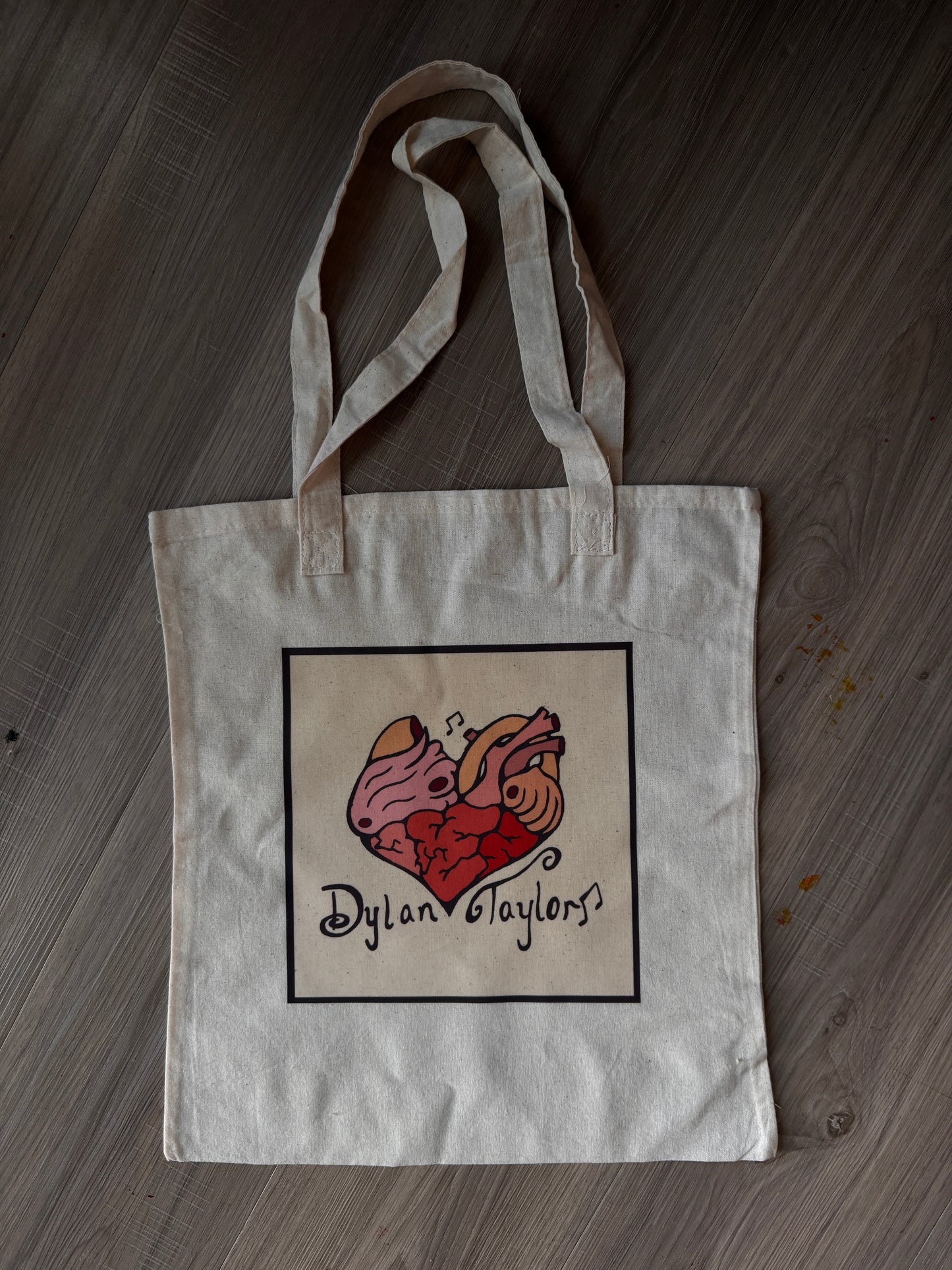 Heart map Tote Bag