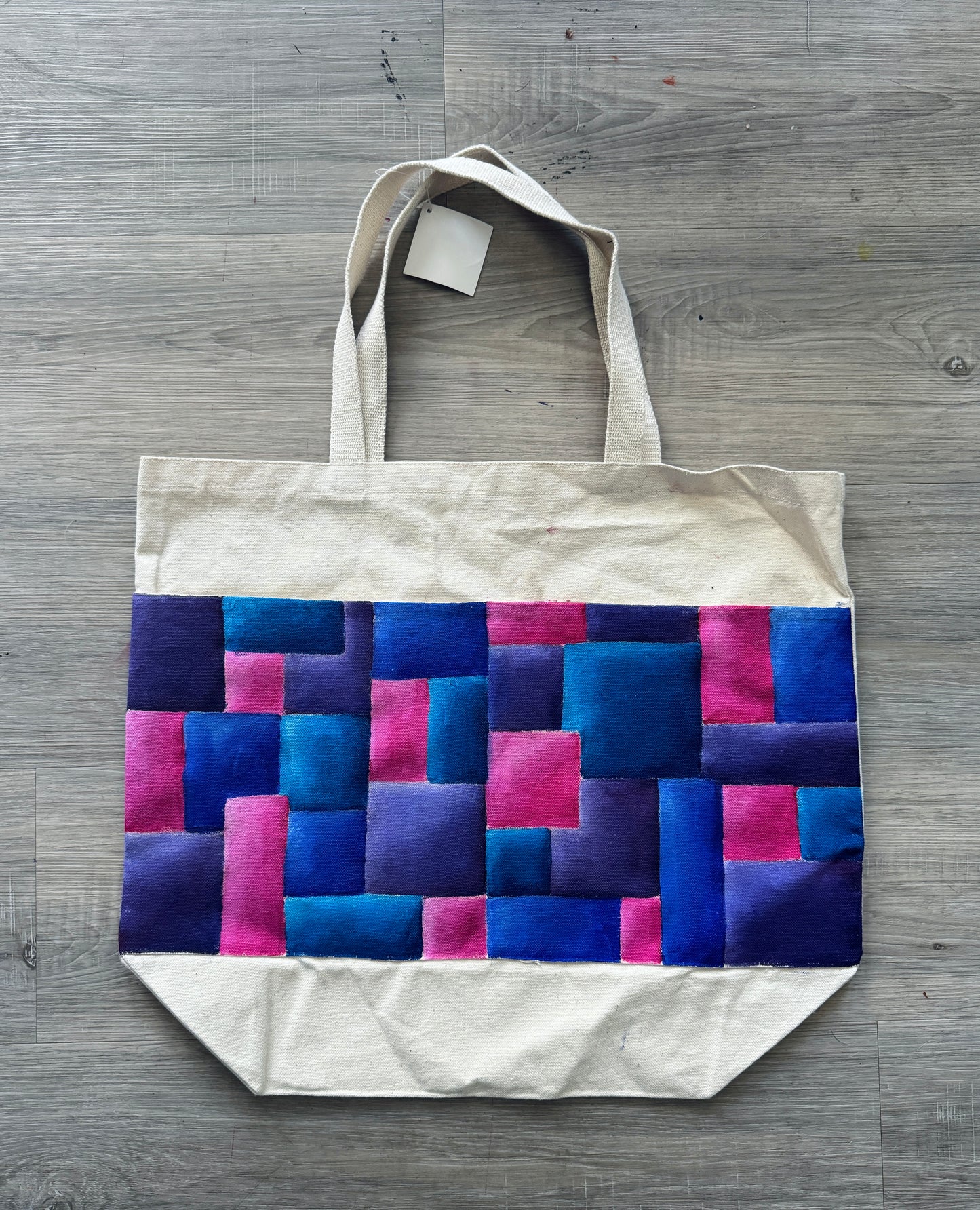 Hand painted tote bags