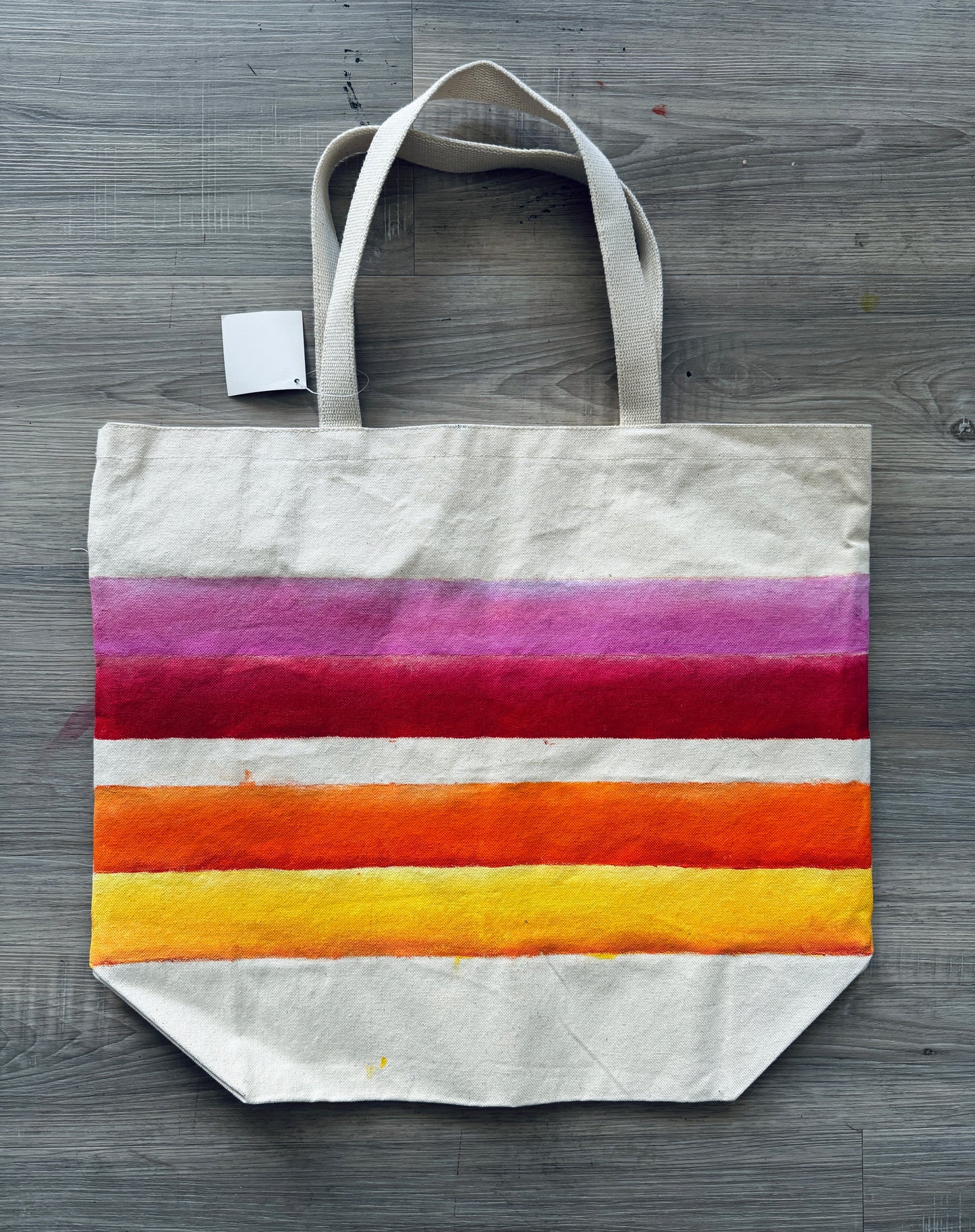 Hand painted tote bags