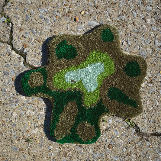 SHAVED GREEN BONG RUG