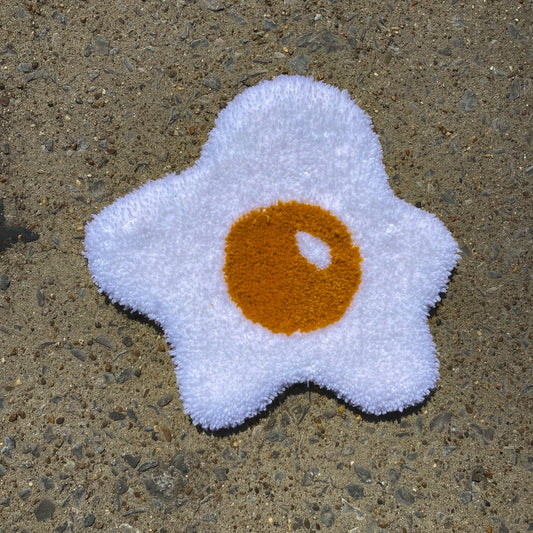 FRIED EGG LARGE BONG RUG