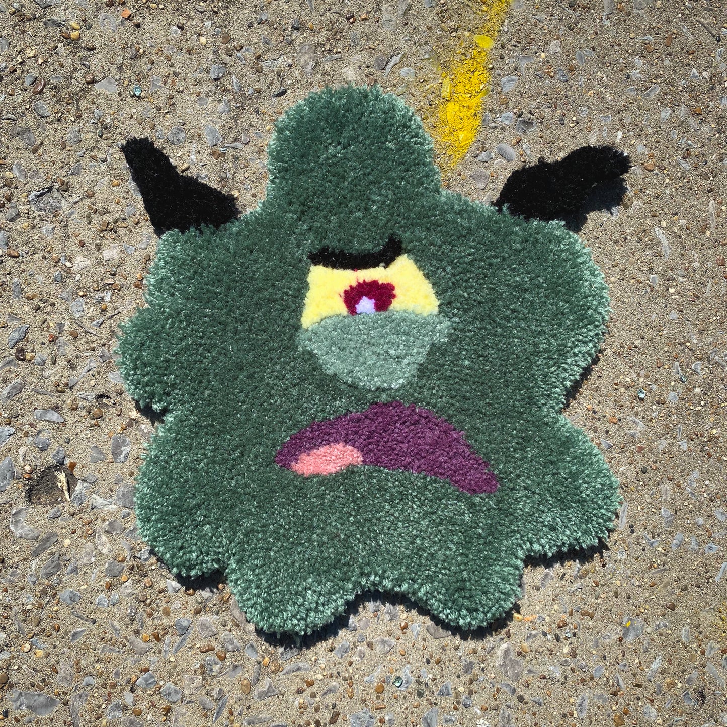 SQUISHED PLANKTON #2 BONG RUG